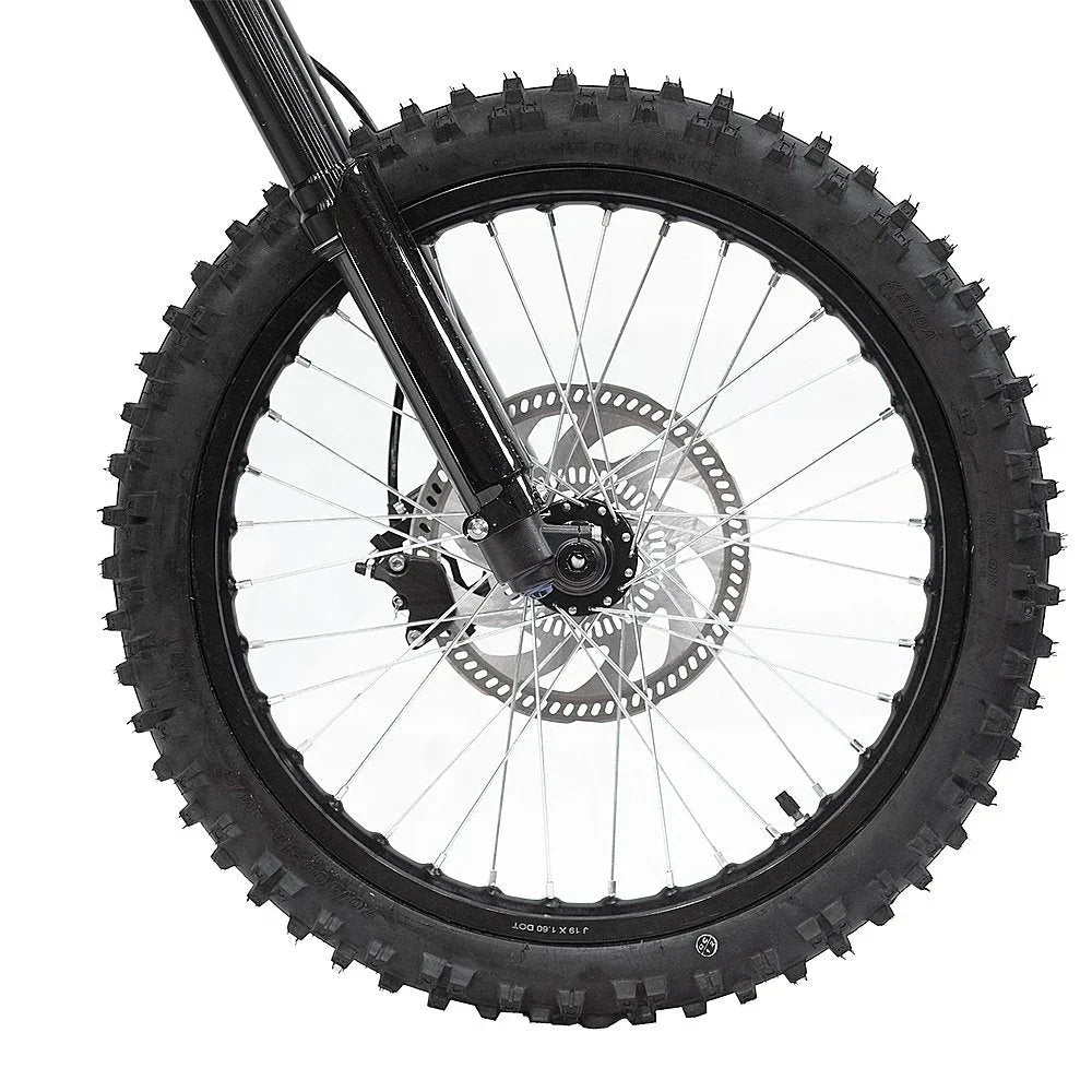 GoTrax Everest Electric Dirt Bike - 50 mi Max Range, 53 mph Max Speed