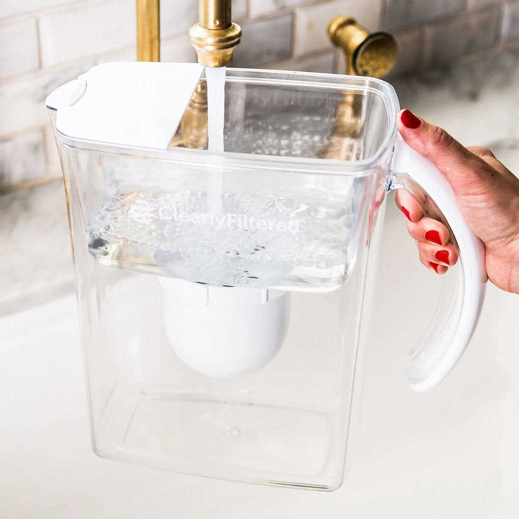 Clearly Filtered Water Filter Pitcher With Affinity Filtration