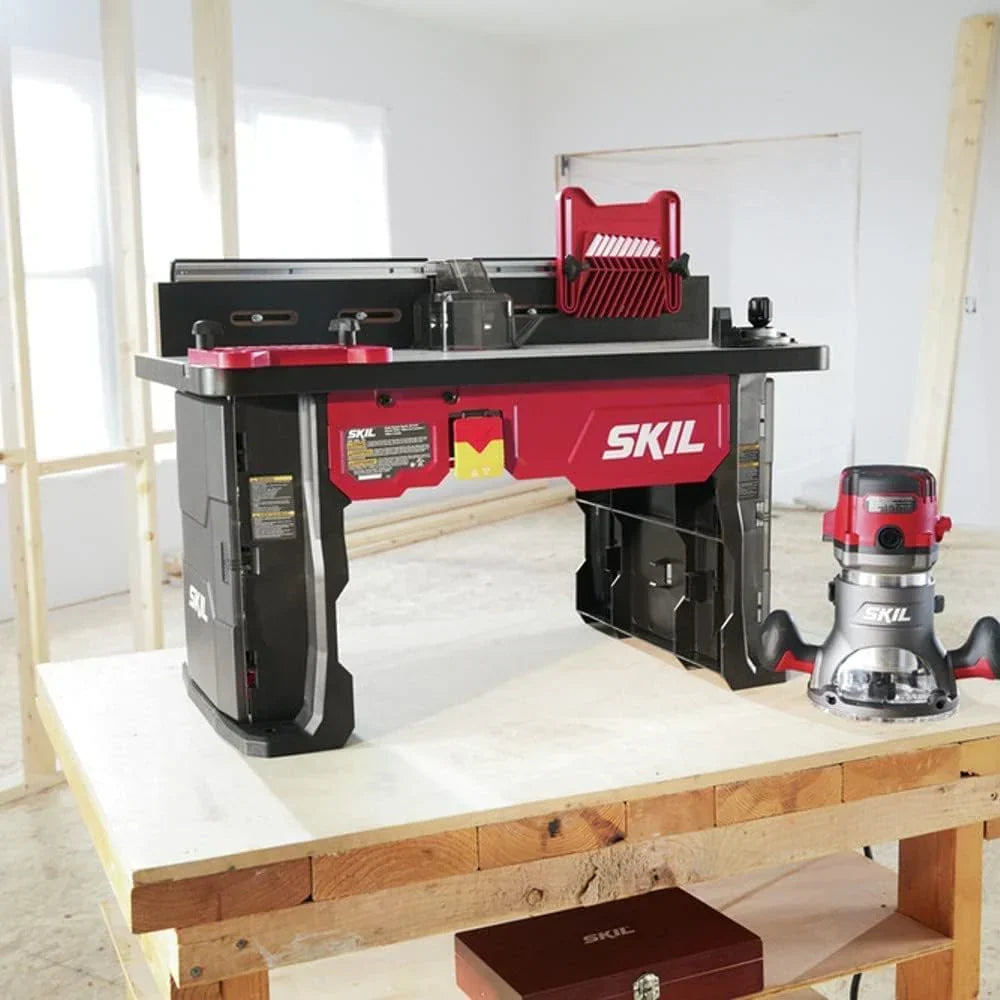 SKIL Router Table And 10 Amp Fixed Base Router Kit - RT1323-01