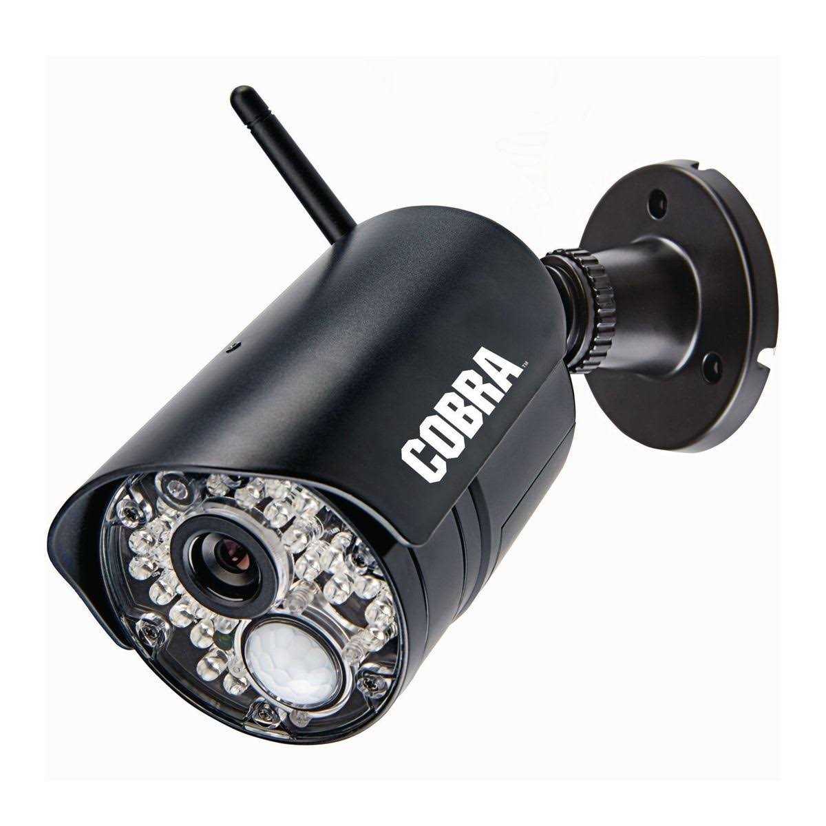 Cobra 4 Channel Wireless Surveillance System With 2 Cameras