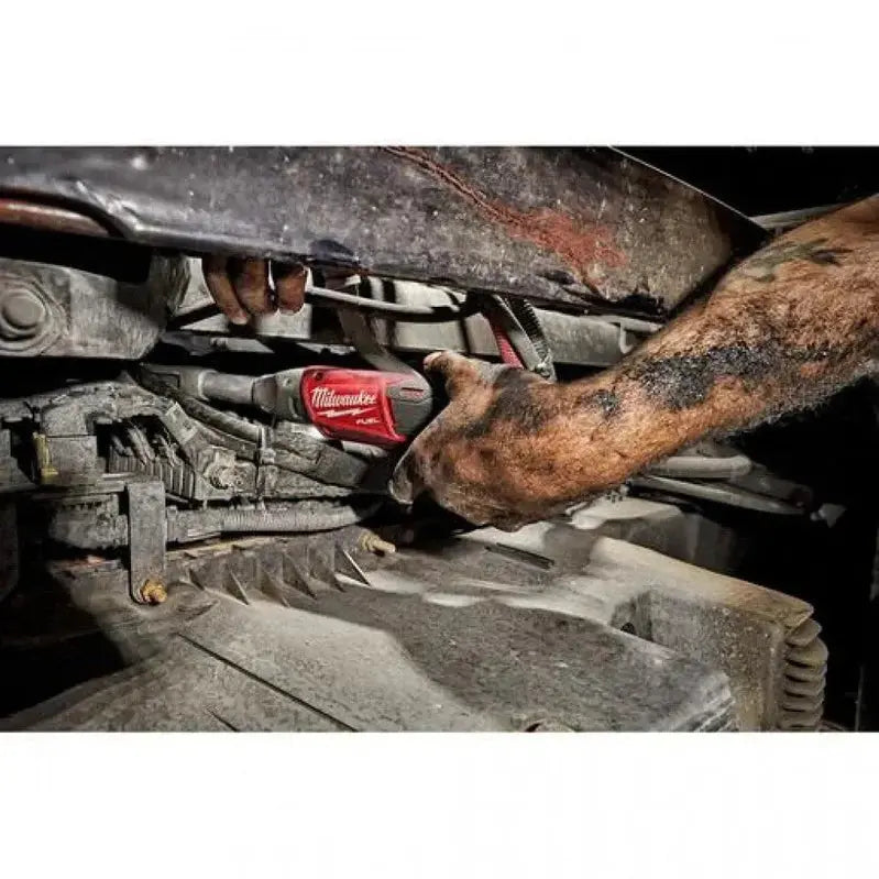 Milwaukee M12 FUEL 3/8-Inch Extended Handle Ratchet With 2.0 Ah Battery And Charger - 2560-21