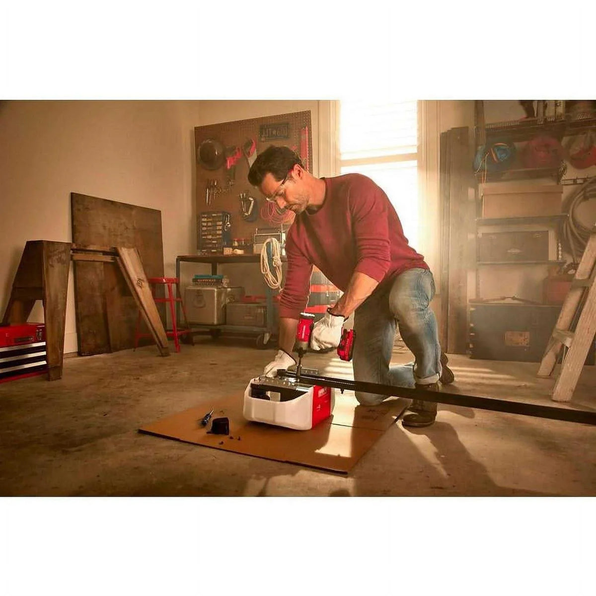 Craftsman 1/2 HP Chain Drive Garage Door Opener For 7-ft Garage Doors