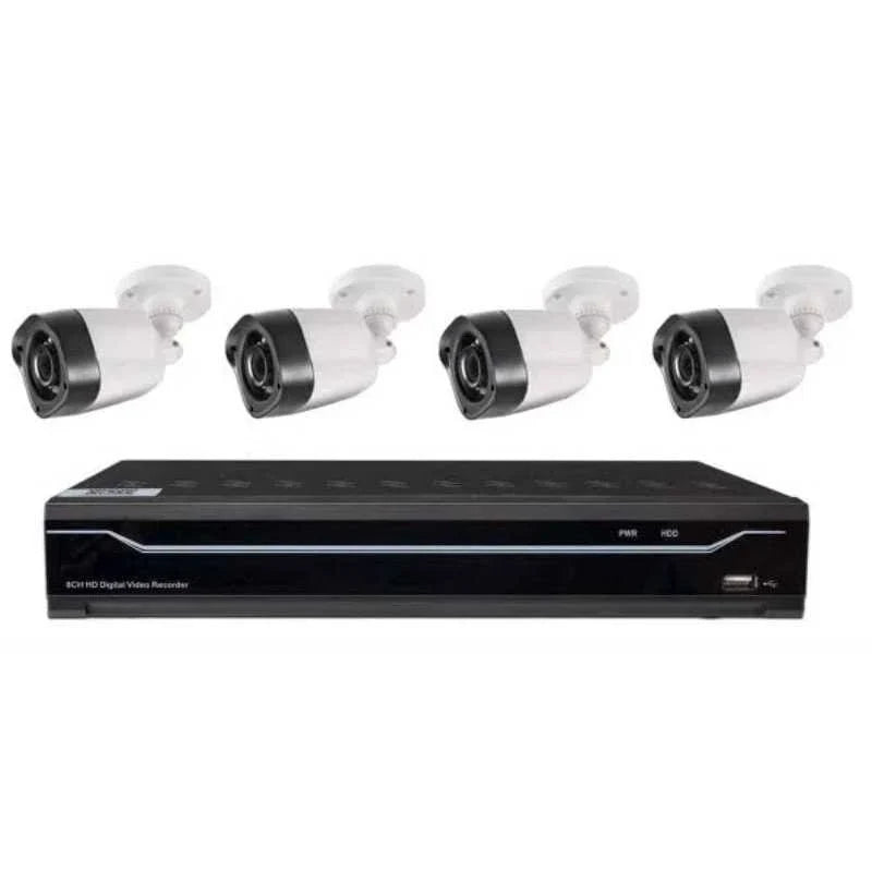 Cobra 8 Channel Surveillance DVR With 4 HD Cameras And 1TB Hard Drive