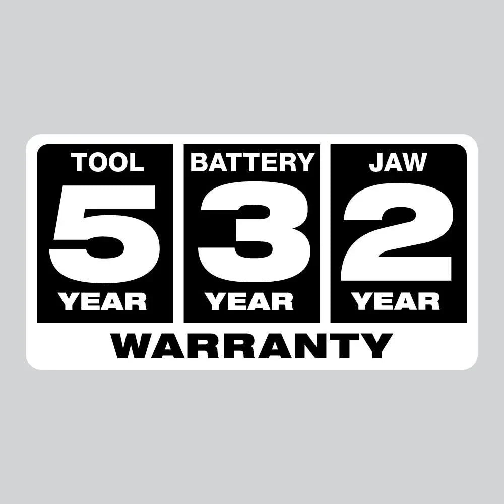 Milwaukee M18 FORCE LOGIC Press Tool With ONE-KEY - 1/2 in - 2 in CTS Jaws