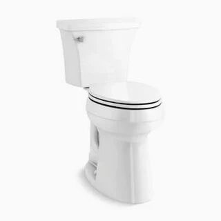 KOHLER Highline Arc Extra Tall 2-Piece Elongated Toilet, White, 1.28 GPF - 78305-0