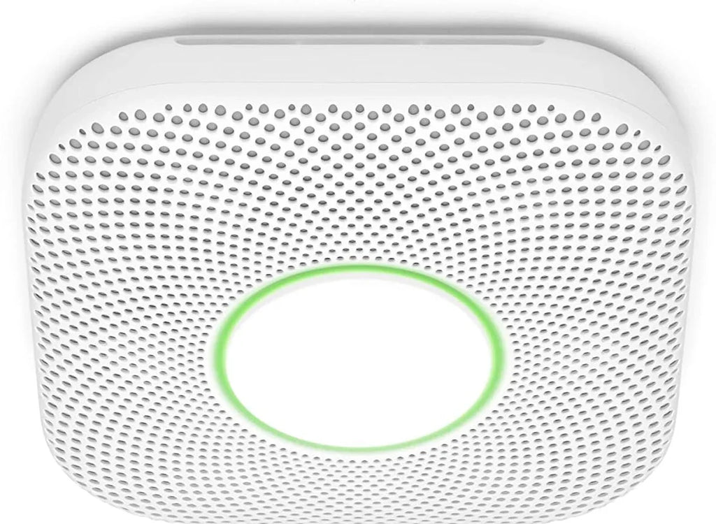 Nest Protect Battery Operated Smoke And Carbon Monoxide Detector - White