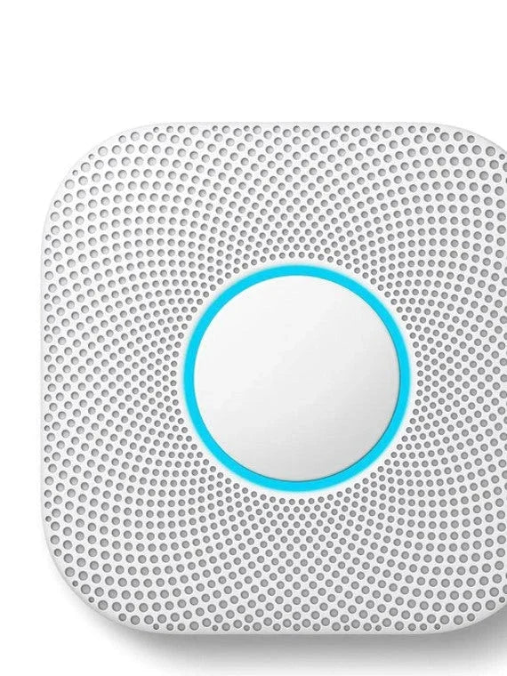 Nest Protect Battery Operated Smoke And Carbon Monoxide Detector - White