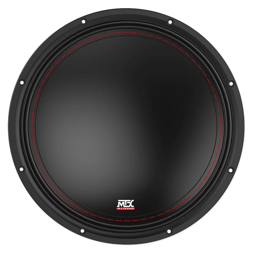 MTX 3512-04 12 in 500W Subwoofer Bundle With Rockville Sealed Enclosure, Amplifier And Wire Kit