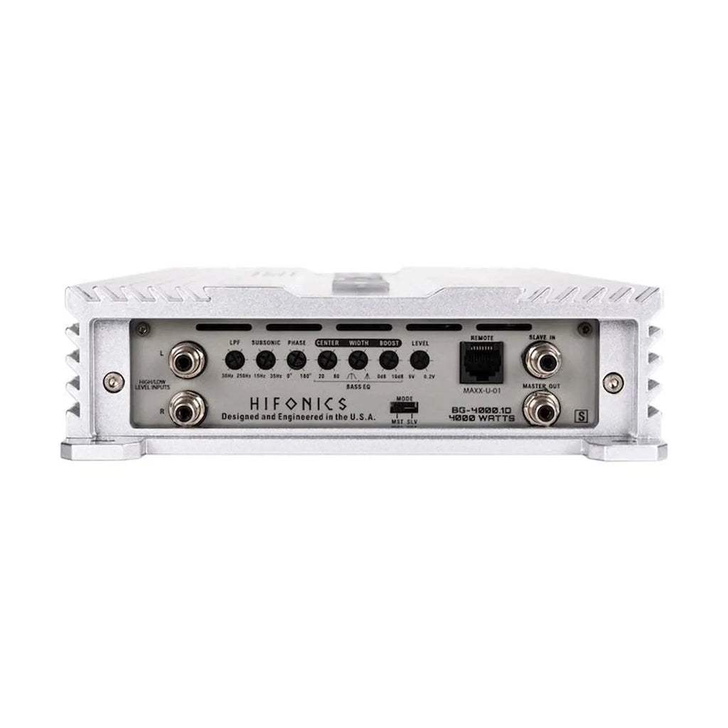 Hifonics Brutus Gamma Mono D 4000 Watt Car Audio Subwoofer Amplifier - BG-4000.1D