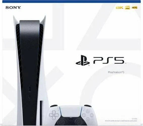 Sony PlayStation 5 Disc Video Game Console, White - 3006634