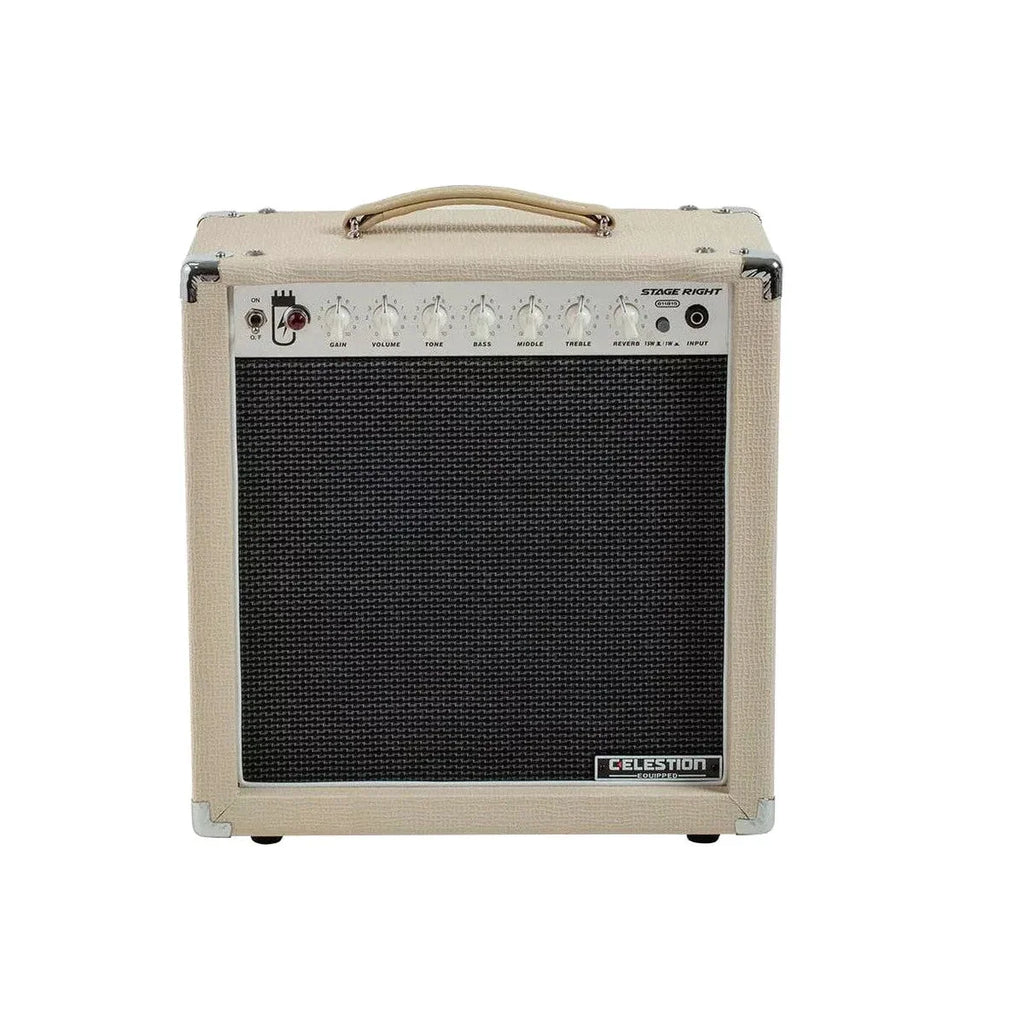 Stage Right By Monoprice 15-Watt 1x12 Guitar Combo Tube Amplifier With Celestion Speaker And Spring Reverb - 611815