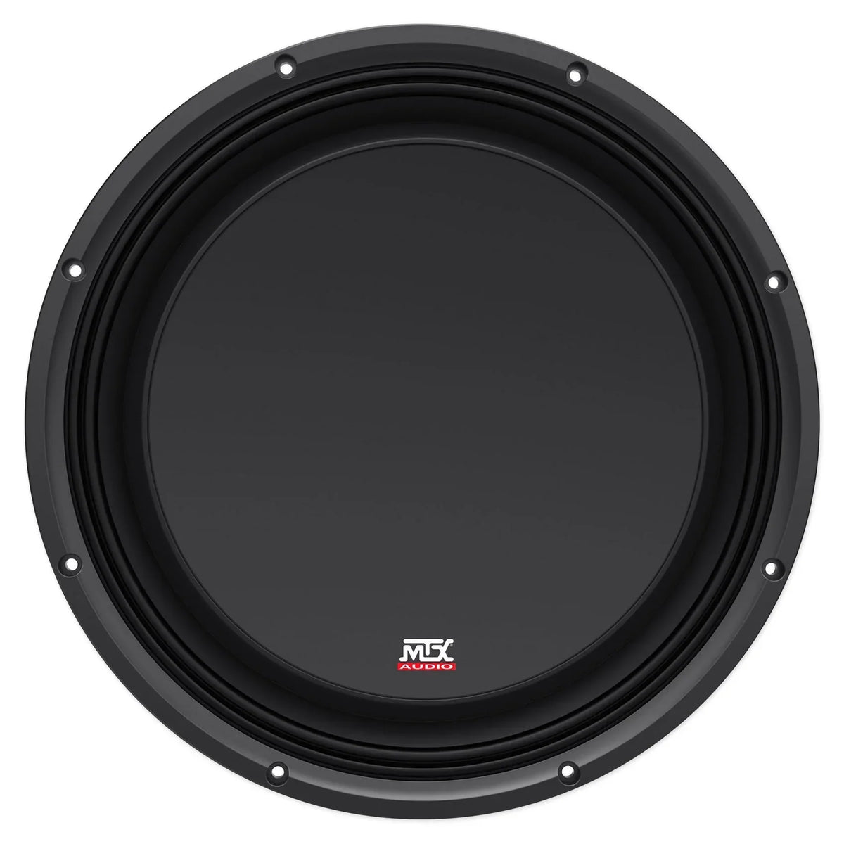 MTX 3512-04S 12in 600W Shallow Subwoofer With Sealed Enclosure, Amplifier And Wires - 3512-04S